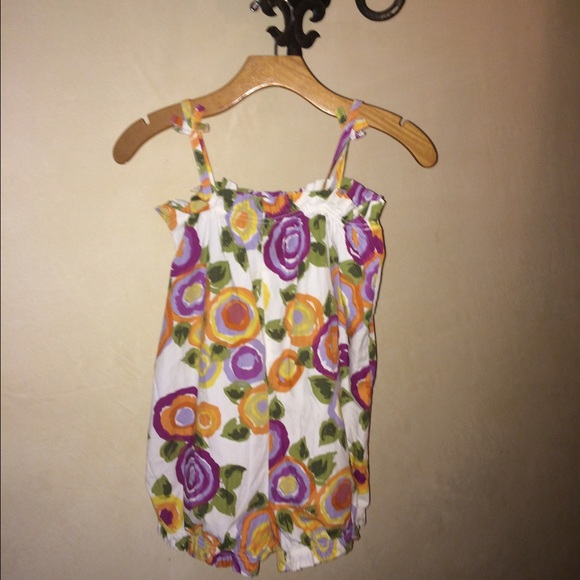 Sisley kids girl floral romper