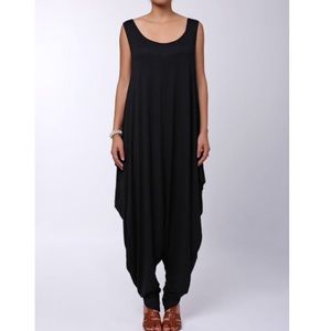 Black boho style jumpsuit!