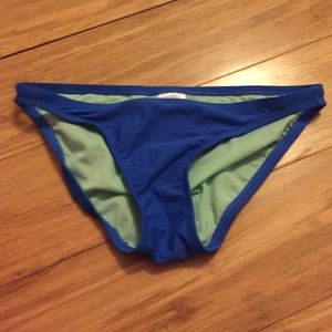 Royal blue bathing suit bottoms