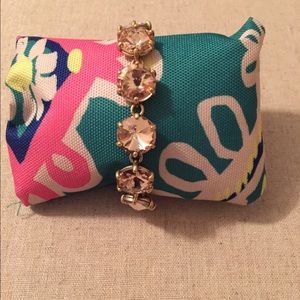 Stella and Dot Peach Amelie Bracelet