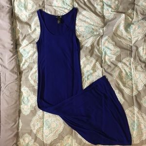 SOLD!! Size XS H&M navy blue maxi dress