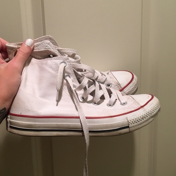 Converse high top sneakers- price is firm!