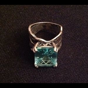 Silpada Blue Stone Ring
