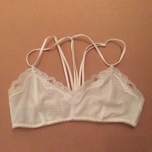 Free people white bralette
