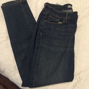 Levi's modern skinny dark jeans