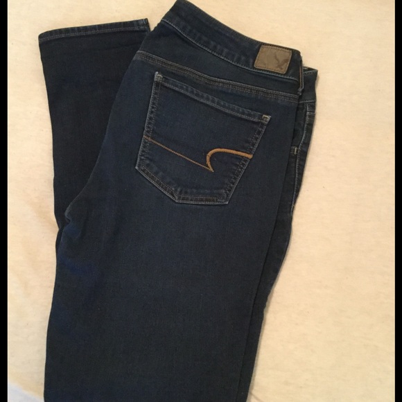 American Eagle dark wash jeggings