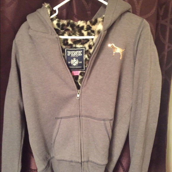 Victoria's Secret Fur-lined hoodie