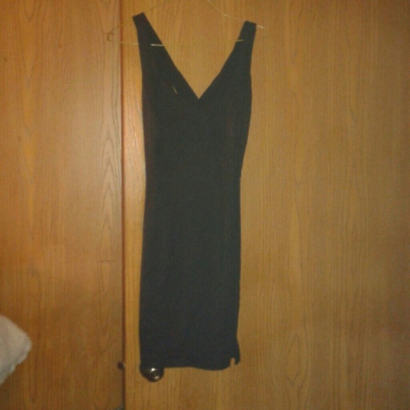 David Rose little black dress