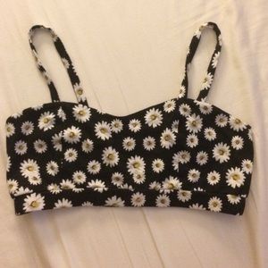 Cage back bra top thing