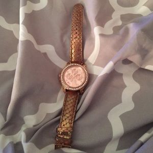 Juicy couture rose gold watch