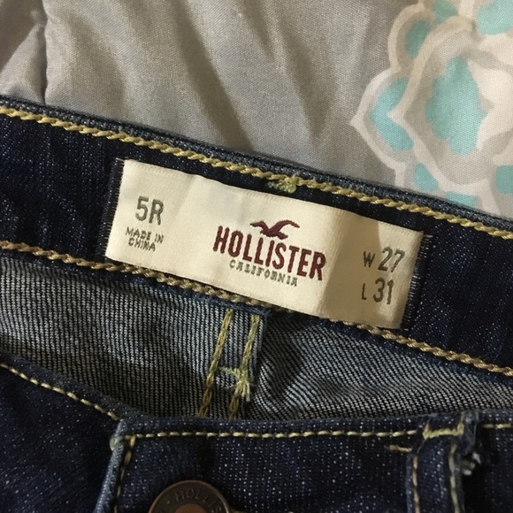 NWOT! Size 5R - Hollister straight leg jeans - Picture 3 of 4