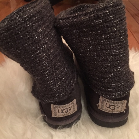 UGG Shoes - Limited edition gray knit Uggs