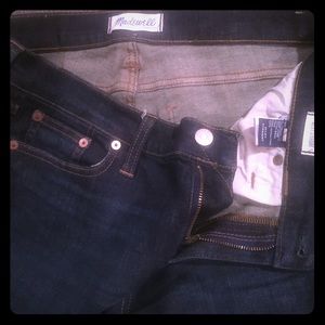 Madewell Alley Straight skinny jeans