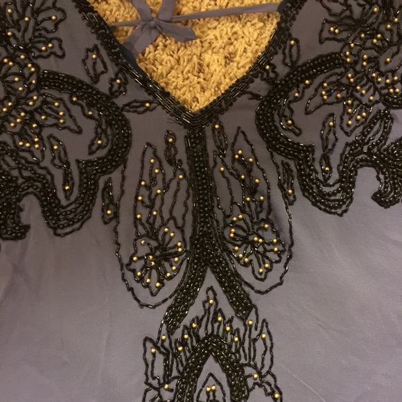 LUX beaded blouse - Picture 3 of 4