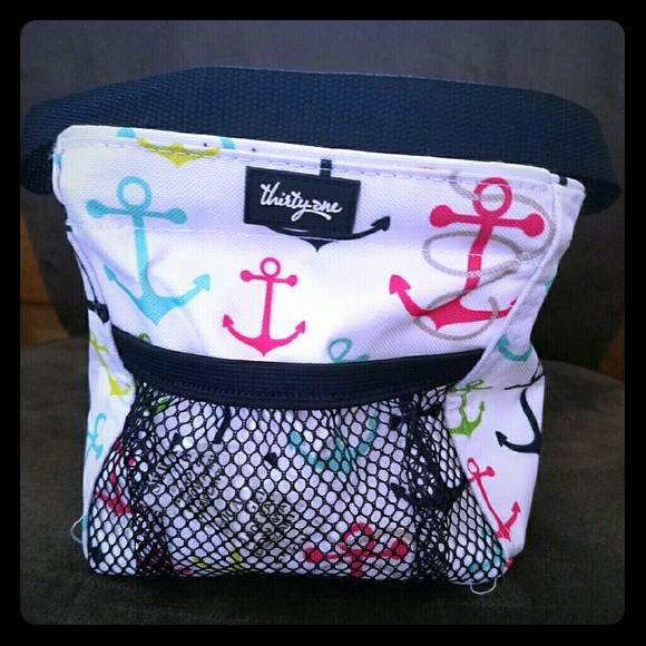 Littles Carry All Caddy in Anchor Print