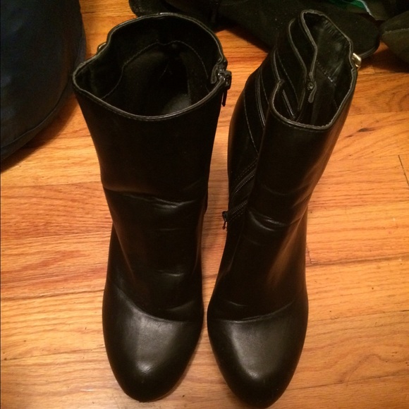 Black booties
