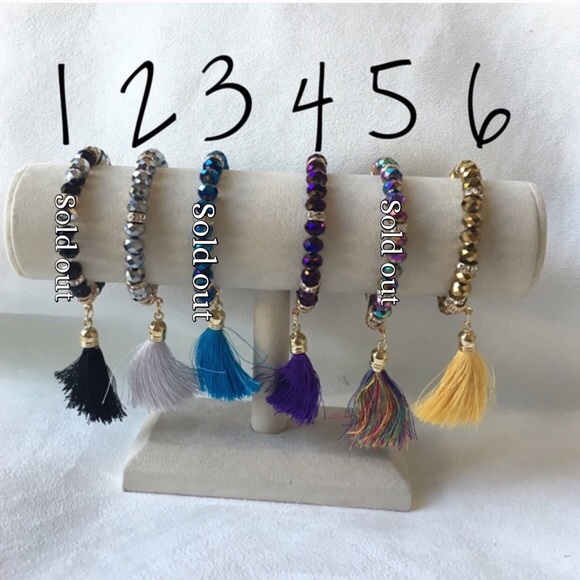 Crystal Beads Boho Bracelet's - Picture 3 of 4