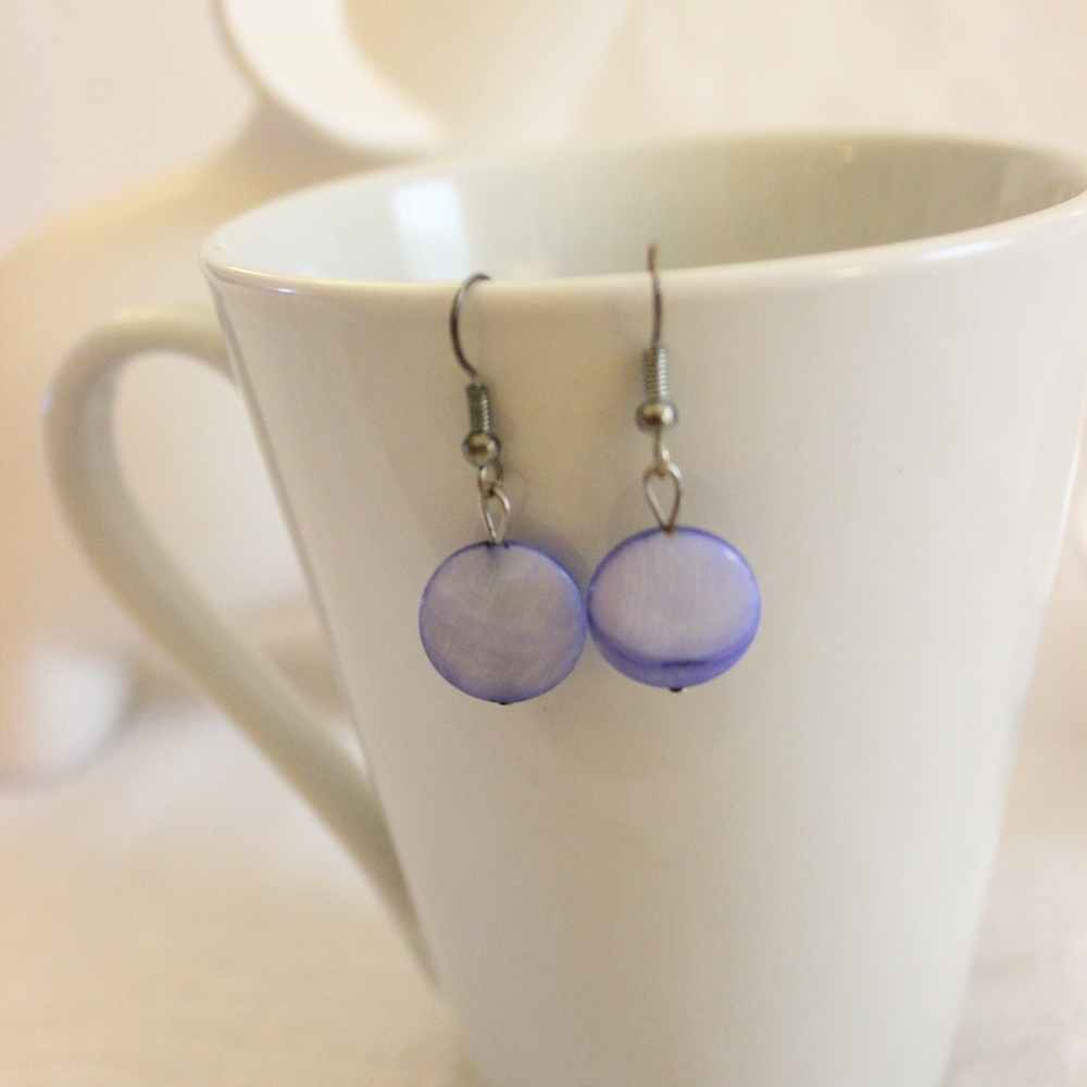 Periwinkle Dangle Earrings