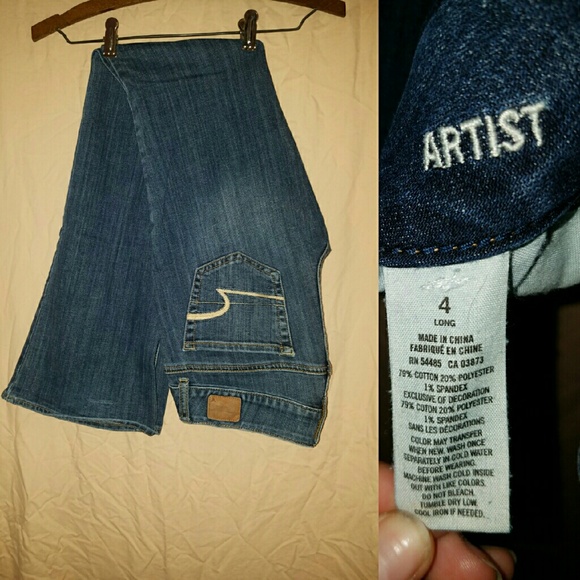 American eagle artist jeans size 4long
