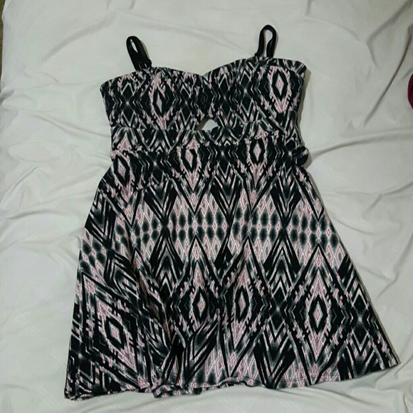 Material Girl Tribal Dress w/ Small cutout