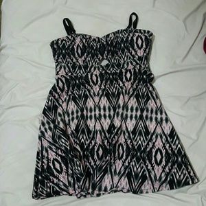 Material Girl Tribal Dress w/ Small cutout