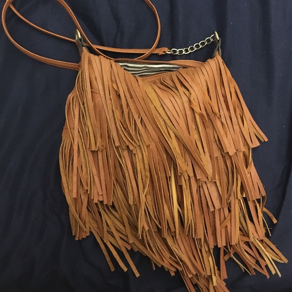 Fringe handbag