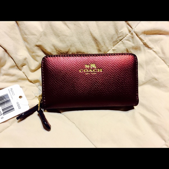 Coach Handbags - Coach double zip coin purse NWT