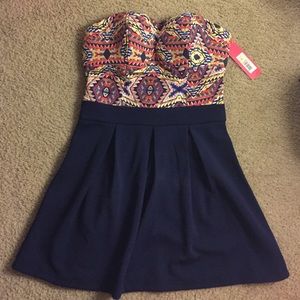 Cute strapless dress