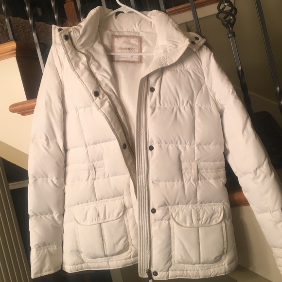 White winter coat