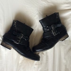 Carlos Santana moto boots!!