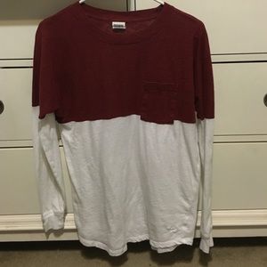 PINK varsity tee ON HOLD