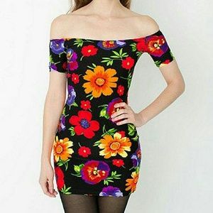 NWOT American Apparel Floral Femme Dress