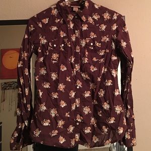 Mossimo Button Up Shirt