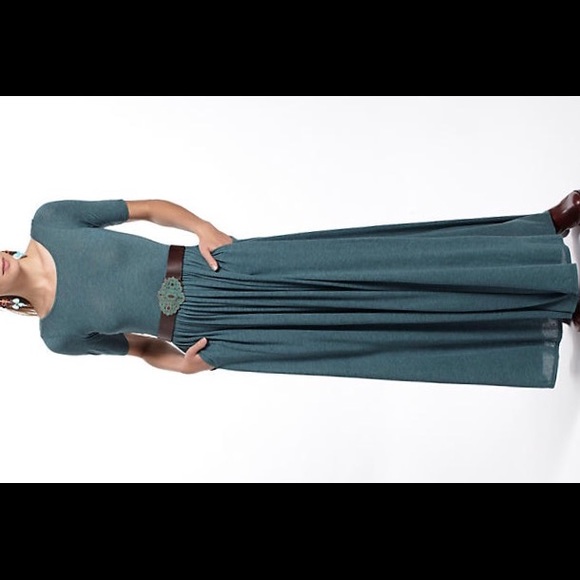 Anthropologie Scoop back maxi dress