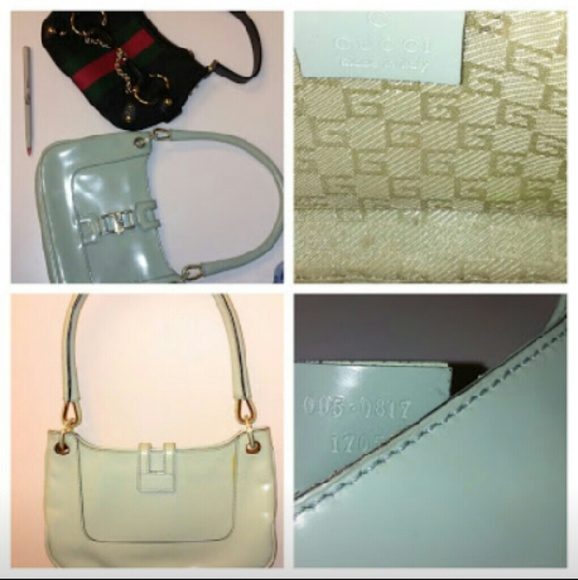 Gucci mini blue shoulder bag - Picture 3 of 4