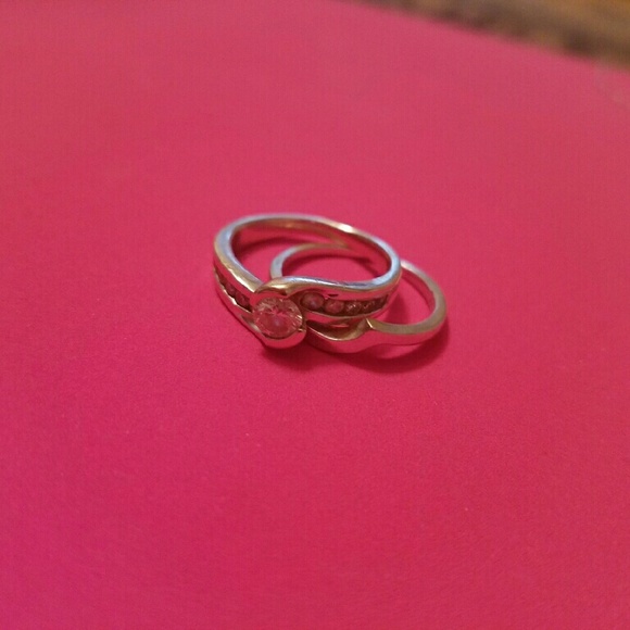 Wedding set size 5.5 - Picture 2 of 2