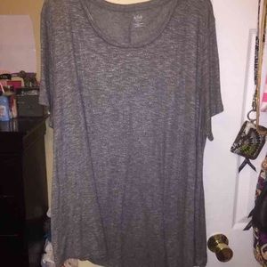 Gray shimmery shirt