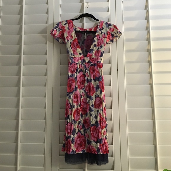 Free People Silk Dress