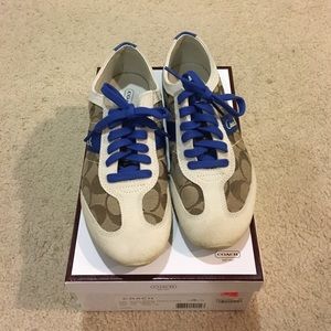 US WMNS 7 Coach Baylee Sneakers w/ Coach Print