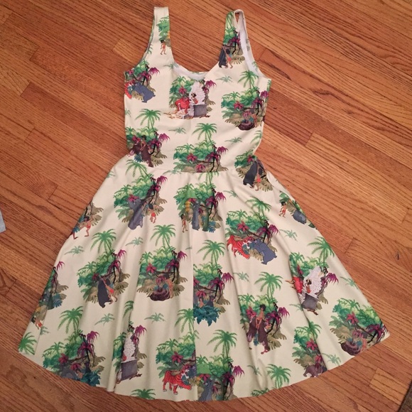 Black Milk Welcome to the Jungle Scoop Skater Drs