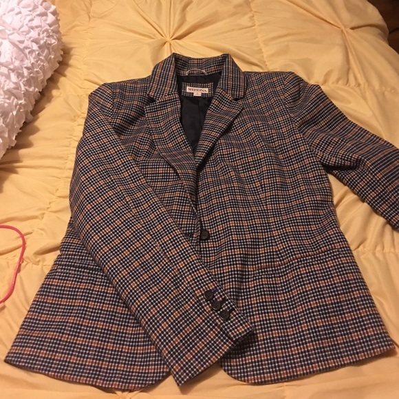 Merona Blazer- Check out my Checkers