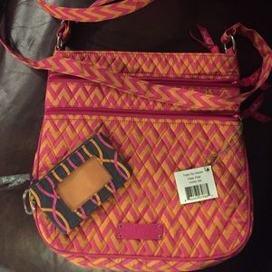 Pink/Orange Zig Zag Vera Bradley