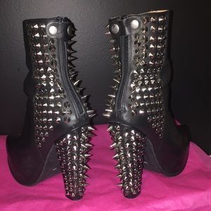 Jeffrey Campbell spike ankle boots