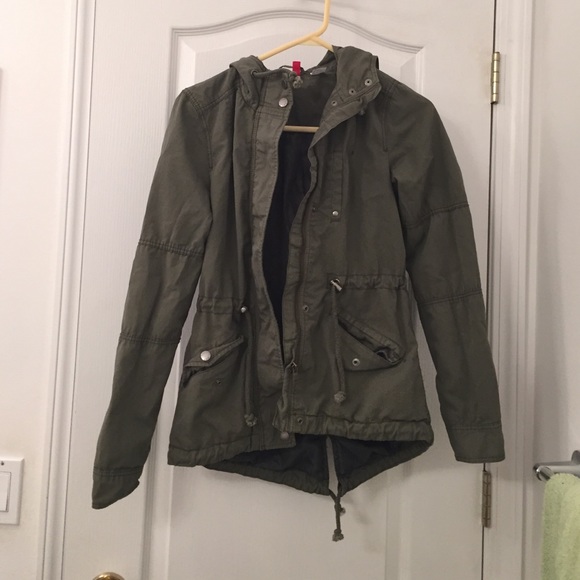 Army green jacket