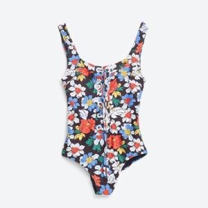 Zara Floral One Piece NWT! SS 2016