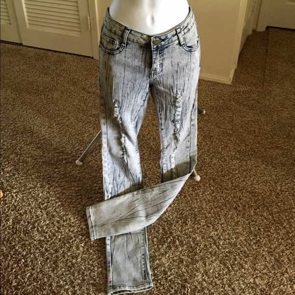 Acid Wash Jeans