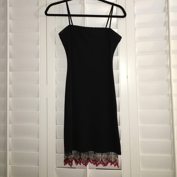 Beaded bottom party inspired dress