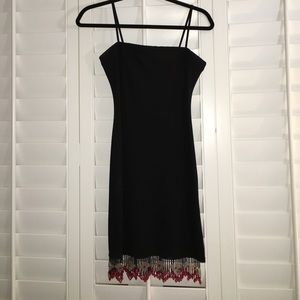 Beaded bottom party inspired dress