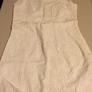 Hollister white lace beach dress