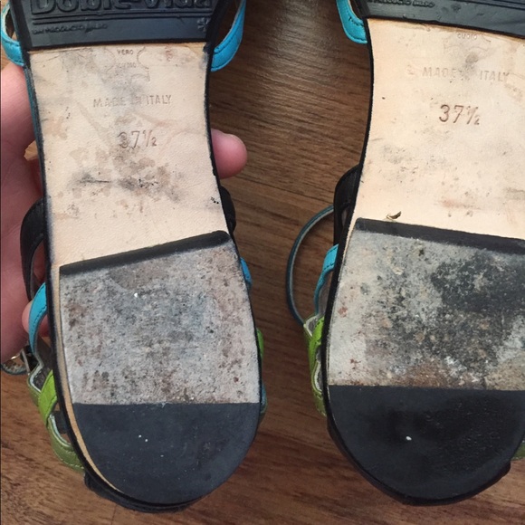 Malandrino Mediterranean Flat Sandal with Silk 🌺 - Picture 6 of 8